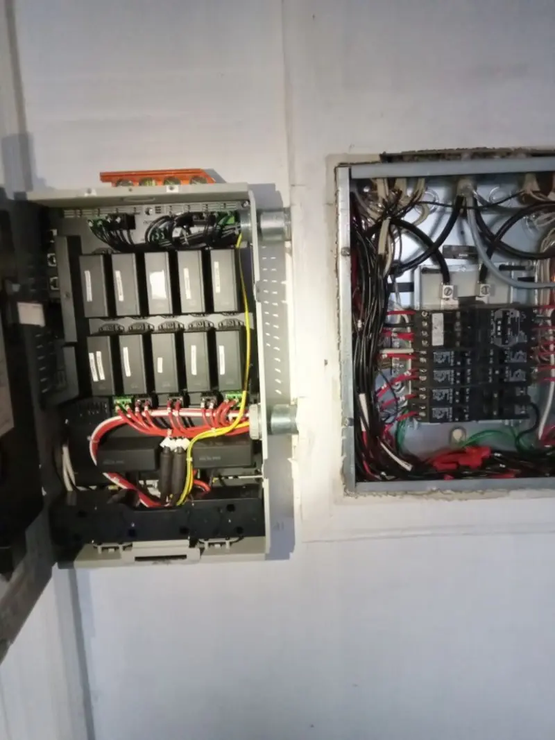 Electrical panel upgrade completed for Electrical Inspection in Anna